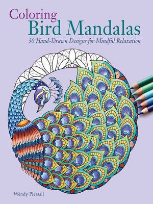 cover image of Coloring Bird Mandalas